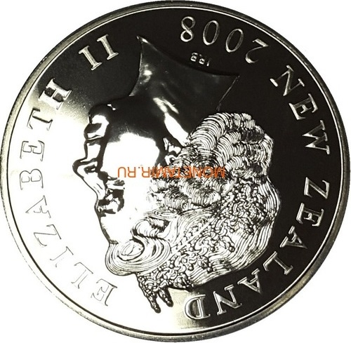   5  2008   (New Zealand 5$ 2008 Hamilton's Frog)..60 (,  1)