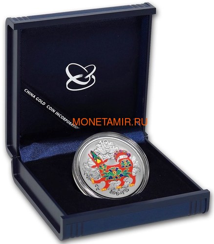  10  2018     (China 5Y 2018 Year of the Dog Lunar calendar Emal)..60 (,  2)
