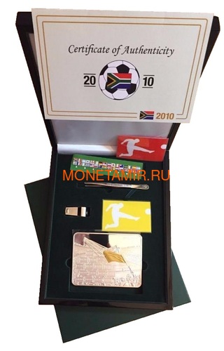 50  2010       2010   (Liberia 50$ 2010 FIFA World Cup in South Africa 2010 Stadium Flags)..004164536538/60 (,  2)
