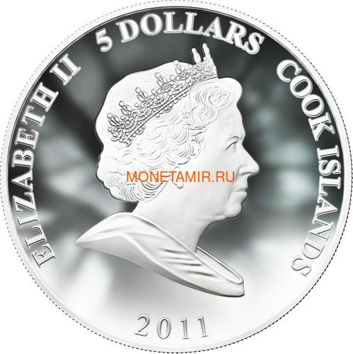   5  2011      (Cook Islands 2011 $5 Soyuzmultfilm Hedgehog in the Fog)..60 (,  2)