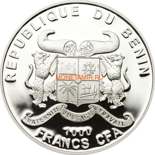  1000  2012   (Benin 1000 Francs 2012 Lindau lighthouse)..60 (,  1)