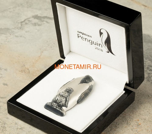   20  2018    (Cook Isl. 20$ 2018 Emperor Penguin 3D Silver Coin)..60 (,  3)