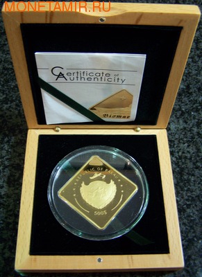  500  2009     (Palau 500$ 2009 The Bismarck Battleships 2,5oz Gold)..60 (,  2)