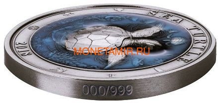  5  2018     (Barbados 5$ 2018 Sea Turtle Underwater World)..60 (,  1)