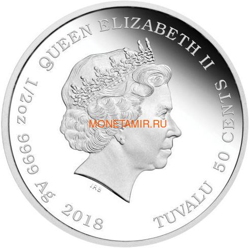 50  2018    (Tuvalu 0,5$ 2018 Always Together Penguin)..60 (,  1)