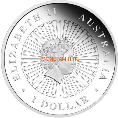  1  2018      (Australia 1$ 2018 Year of the Dog Opal)..60 (,  1)