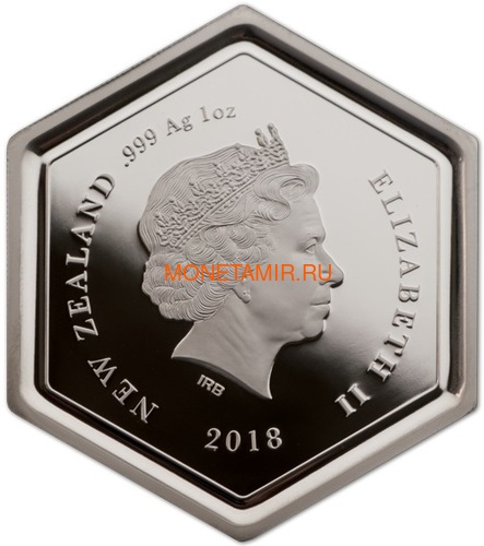   1  2018    (New Zealand 1$ 2018 Manuka Honey Bee)..60 (,  1)