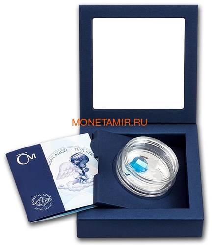  2  2018      (Niue 2$ 2018 Your Guardian Angel Czech Crystal Coins)..000457855437/60 (,  2)
