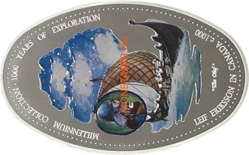  64000  2000                 6  (Zambia 6x4000Sh 2000 Ship Oval Set Millennium Collection 1000 Years of Exploration)..001891555451/60 (,  4)