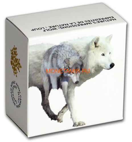  20  2018  (Canada 20$ 2018 Paw Prints on the Edge Wolf)..60 (,  6)