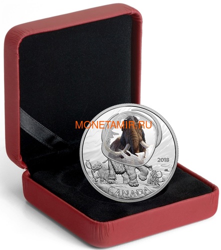  20  2018      (Canada 20C$ 2018 Frozen in Ice Woolly Mammoth)..000480556116/63 (,  4)