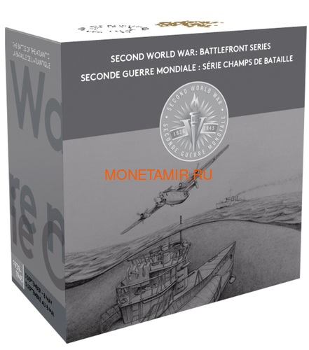  20  2018  B-24 Liberator   U-305  HMCS St. Croix       (Canada 20$ 2018 Second World War Battlefront The Battle of the Atlantic)..60 (,  3)
