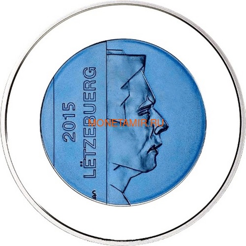  5  2015      (Luxemburg 5 Euro 2015 Castle Brandenburg BM Niob)..000607351104/60 (,  2)