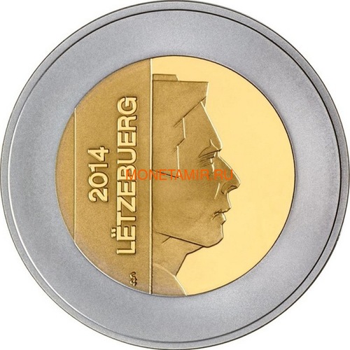  5  2014       (Luxemburg 5 Euro 2014 Aple Tree BM)..000414450627/60 (,  2)