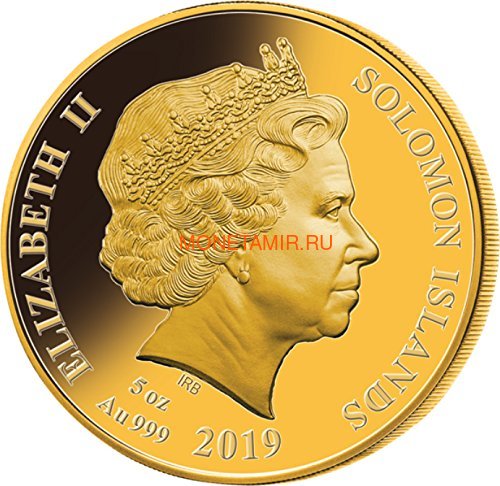   200  2019 50       (Solomon Isl 200$ 2019 Moon Landing 50th Anniversary Mother of Pearl 5oz Gold)..63 (,  1)