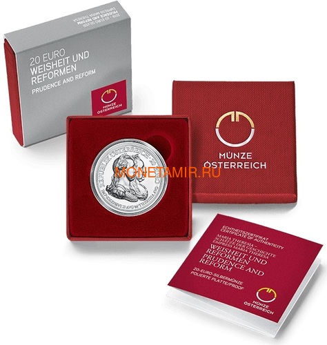  20  2018      (Austria 20 Euro 2018 Maria Theresa Prudence and Reform).. (,  2)
