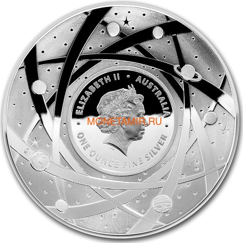 5  2019       (Australia 2019 $5 The Earth and Beyond The Moon Silv Proof Domed Coin)..69 (,  2)