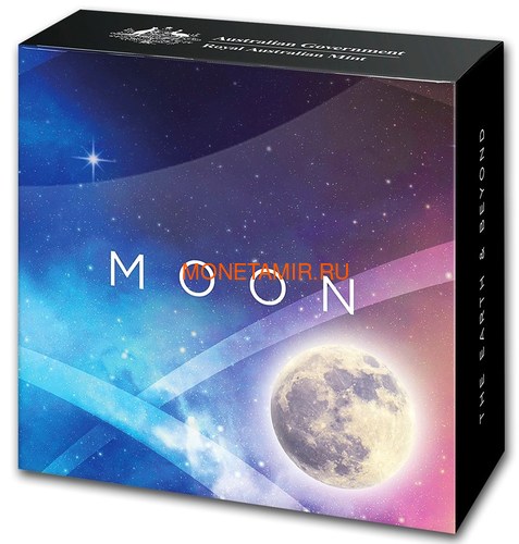  5  2019       (Australia 2019 $5 The Earth and Beyond The Moon Silv Proof Domed Coin)..69 (,  4)