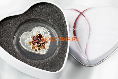   5  2019     (Cook Isl. 5$ 2019 Valentines Day SWAROVSKI)..69 (,  4)