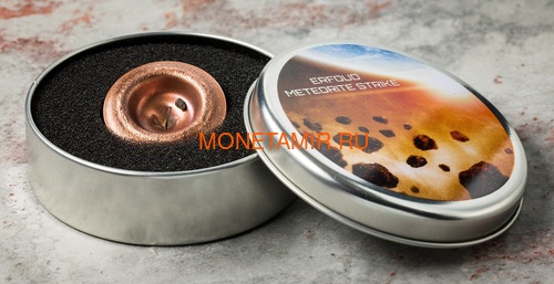   2  2018   (Cook Isl 2$ 2018 Erfoud Meteorite NWA 6827 1/2Oz 999 Silv)..69 (,  5)
