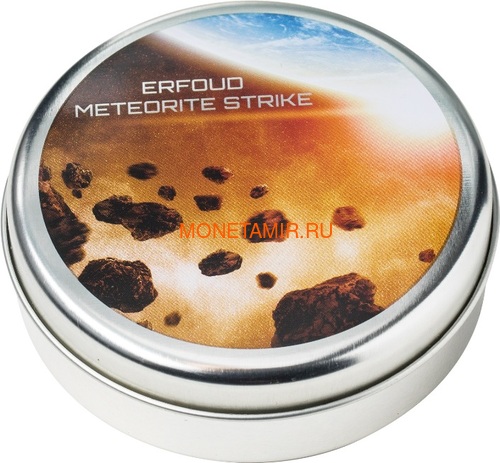   2  2018   (Cook Isl 2$ 2018 Erfoud Meteorite NWA 6827 1/2Oz 999 Silv)..69 (,  6)