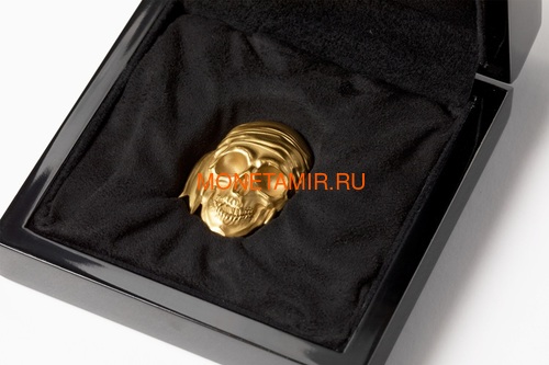  200  2018     (Palau 200$ 2018 Pirate Skull Blackbeard 1oz Gold)..69 (,  3)