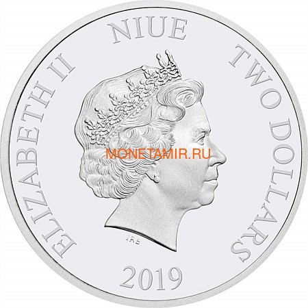  2  2019     (Niue 2$ 2019 Year of the Pig 1oz Silver)..92 (,  1)
