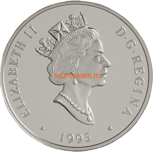  20  1995  80   ()   (Canada 20$ 1995 Fleet 80 Canuck J. Omer (Bob) Noury Aviation Series 1oz Silver Coin)..68 (,  1)