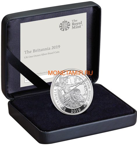 2  2019  (GB 2&#163; 2019 Britannia 1 Oz Silver Coin)..67 (,  2)