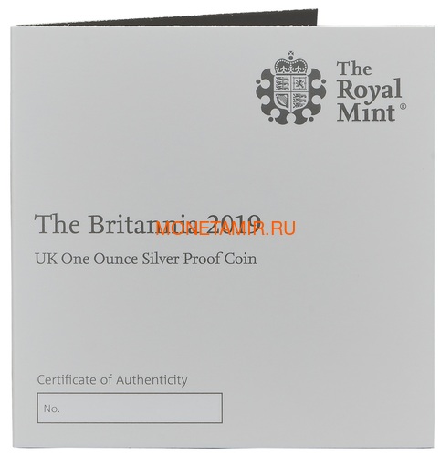  2  2019  (GB 2&#163; 2019 Britannia 1 Oz Silver Coin)..67 (,  3)