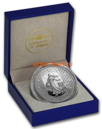  10  2019        (France 10E 2019 The Germinal Franc Silver Proof Coin)..92 (,  2)