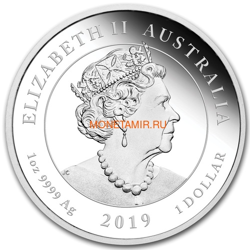 1  2019    50    (Australia 1$ 2019 Moon Landing 50th Anniversary 1 oz Silver Coin)..67 (,  2)