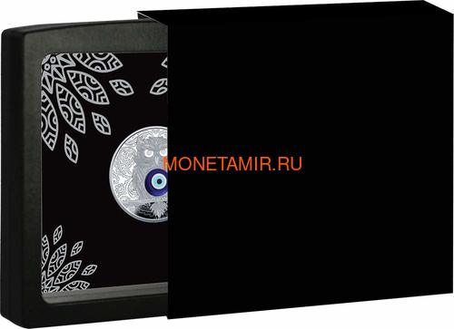  1  2019   (Niue 1$ 2019 Owl Amulet Silver Coin)..67 (,  3)