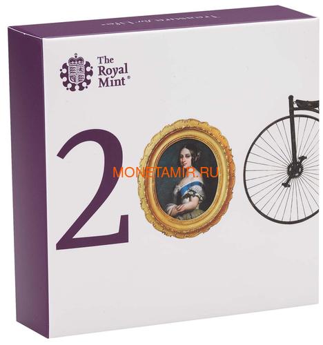  5  2019   200      (GB 5&#163; 2019 200th Anniversary of the Birth of Queen Victoria Silver Proof Piedfort Coin)..67 (,  5)