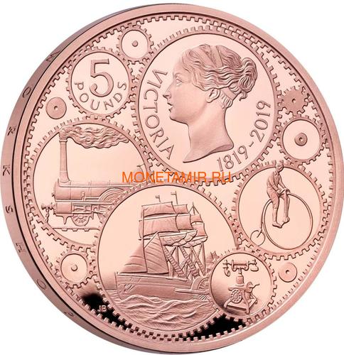  5  2019   200     (GB 5&#163; 2019 200th Anniversary of the Birth of Queen Victoria Gold Proof Coin)..67 (,  1)