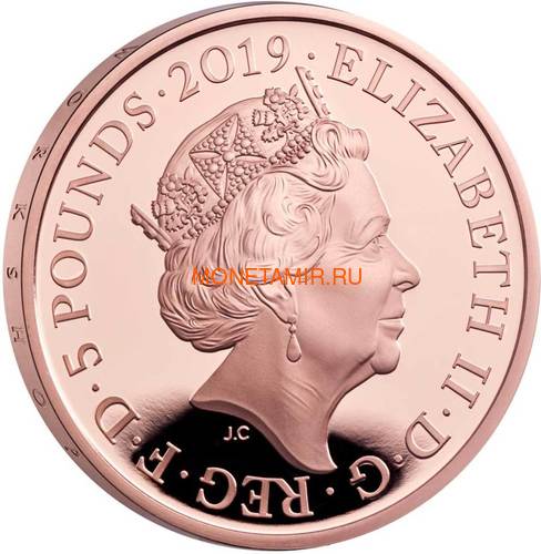  5  2019   200     (GB 5&#163; 2019 200th Anniversary of the Birth of Queen Victoria Gold Proof Coin)..67 (,  3)