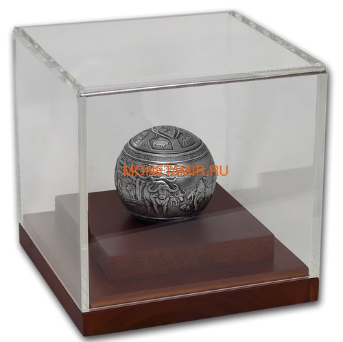  1000  2019           (2019 Djibouti 1000 Francs Big Five of Africa Spherical 1 Kilo Silver Coin)..67 (,  4)