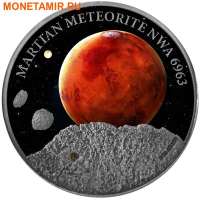  1  2016.   NWA 6963 (Martian Meteorite NWA 6963)..60 ()