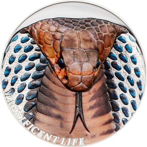   5  2017     (Cook Isl 5$ 2017 Magnificent Life Cobra Dome 1Oz.999Silv)..60 ()