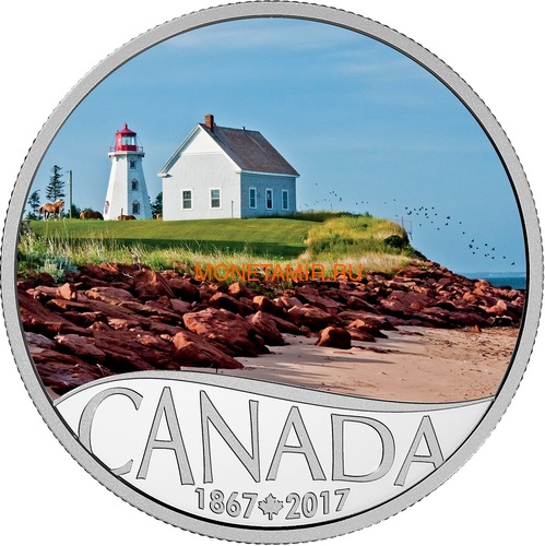  10  2017    - 150    (Canada 10C$ 2017 Celebrating Canada's 150th Lighthouse Panmure Island)..000227054452 /60 ()