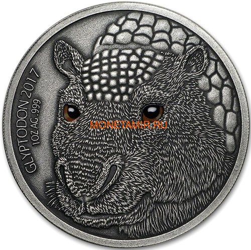   1000  2017  -    (Burkina Faso 1000 Francs CFA 2017 The Glyptodon High Relief)..60 ()