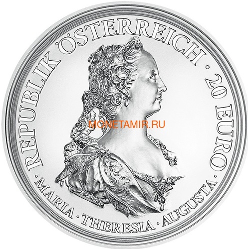  20  2017       (Austria 20 Euro 2017 Maria Theresa Courage and Determination)..60 ()