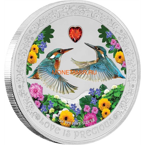  2  2018    ( ) Niue 2$ 2018 Love is Precious Kingfishers..60 ()