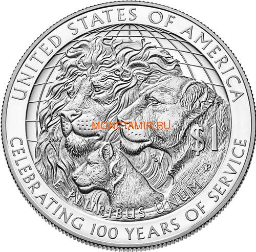    1  2017    (2017 US 1$ Lions Club International Centennial Proof)..000370153838/60 ()