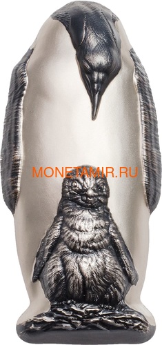   20  2018    (Cook Isl. 20$ 2018 Emperor Penguin 3D Silver Coin)..60 ()