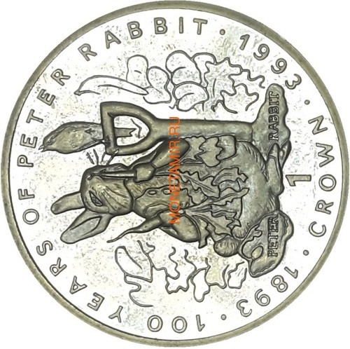  1  1993    100     (Gibraltar 1Cr 1993 Peter Rabbit 100 Years of Peter Rabbit C-N)..195546/68 ()