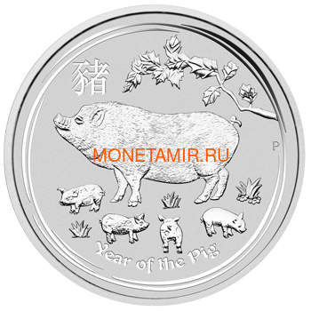  1  2019     (Australia 1$ 2019 Year of the Pig Lunar)..69 ()