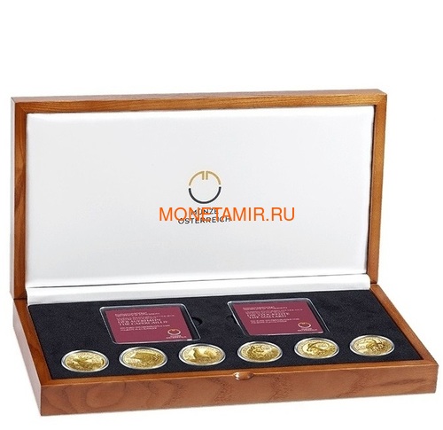  100  2013-2018            6  (Austria 100E Wildlife in our Sights Gold Coin Set)..92 ()