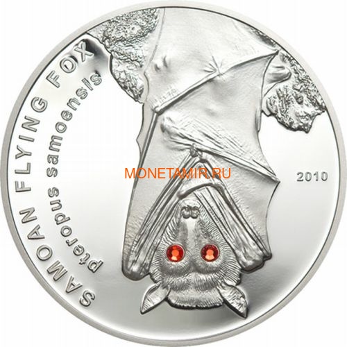  10  2010   (Samoa 10$ 2010 Flying Fox)..000174632816/60 ()