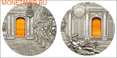 Палау 10 долларов 2009.Барокко серия Тиффани. Палау 10 долларов 2009.Барокко серия Тиффани.